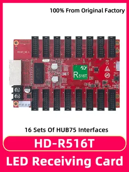 HD-R516T Színes, Szinkron, illetve az aszinkron univerzális LED Kijelző fogadó kártya integrálni 16 HUB75E kapcsolódási pontok