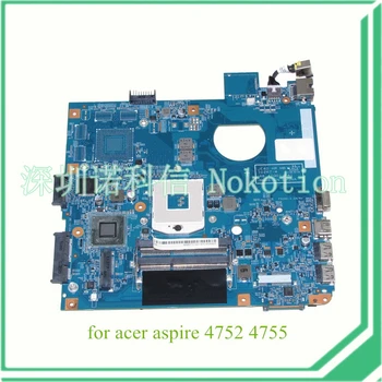 NOKOTION JE40 HR MB 10267-4 48.4IQ01.041 Az acer aspire 4752 4755 laptop alaplap HM65 DDR3 MBRPT01001 MB.RPT01.001