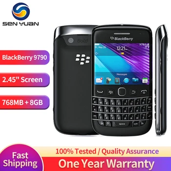 Eredeti Kártyafüggetlen Blackberry 9790 3G Mobil Telefon 2.45
