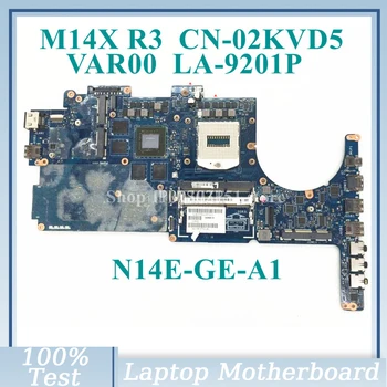 KN-02KVD5 02KVD5 2KVD5 N14E-GE-A1-es Alaplapja VAR00 LA-9201P A DELL M14X R3 laptop Motherboar DDR3 100% - os Teljes Vizsgált Jól Működik