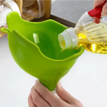 Édes tölcsér konyha többcélú tölcsér háztartási konyhai vízszivárgás olaj szivárgás háztartási szójaszósz ital elválasztó eszköz
