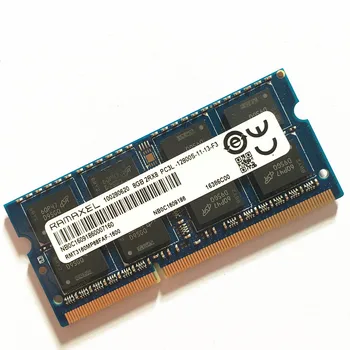 Ramaxel RAM 8GB DDR3 1600 mhz-es Laptop memória DDR3 8GB 2RX8 PC3L-12800S-11-13-F3 SODIMM 1.35 V
