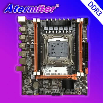 Atermeter X99HD3 LGA2011-V3 szerver számítógép, DDR3 asztali számítógép alaplap modul LGA2011-3 támogatja DDR3 RAM