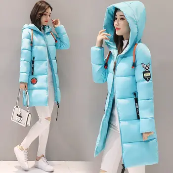 2023 Új Nők Le Pamut Kabát Téli Kabát A Női Közepes Hosszúságú Verzió Zubbonyok Nagy Méretű Divat Vastag Outwear Kapucnis Kabát