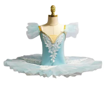 Balett Tütü Szoknya Teljesítmény Hercegnő Jelmez Ruha Swan Lake Tánc, viselet