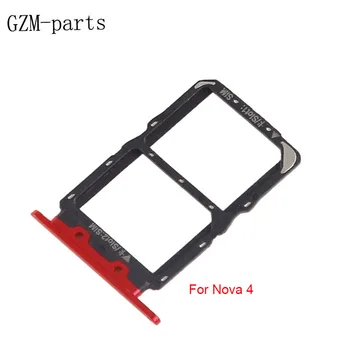 GZM-alkatrészek 3pcs/sok Kiváló Minőségű Huawei Nova 4 5 Pro SIM-Kártya Tálca Slot Jogosultja Foglalat Adapter Tartozékok
