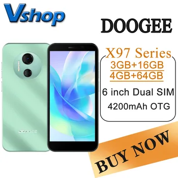 DOOGEE X97 Pro Mobiltelefon Doogee X97 Okostelefon 3 GB/4 GB, 16 GB/64 gb-os 6.0