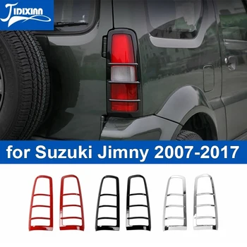 JIDIXIAN Autó Hátsó hátsó Lámpa Lámpa Őrök Dekorációs Fedelet a Suzuki Jimny 2007-2017 Lámpa Lámpa Dekoratív Berendezés Kiegészítők
