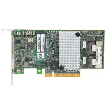 az LSI 9267-8i 2208 6 gb/s 512 MB PCI-E 2.0 8Port SATA/SAS RAID0/1/10 Vezérlő Kártya Alacsony Terelő PCIE RAID Kártya