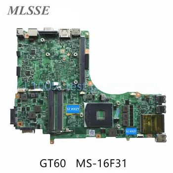 Felújított Az MSI GT60 Laptop Alaplap MS-16F31 REV:1.0 PGA989 DDR3 HM77 Alaplapja 100% - Ban Tesztelt