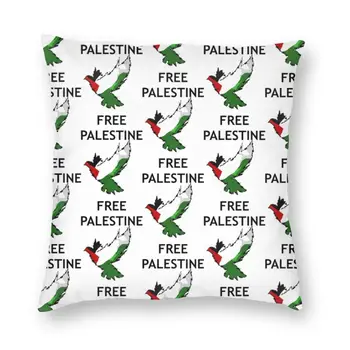 Puha Szabad Palesztina Párnát Fedezze Haza Dekoratív Egyéni Büszke Palesztin arab párnahuzat 40x40 Pillowcover a Kanapén