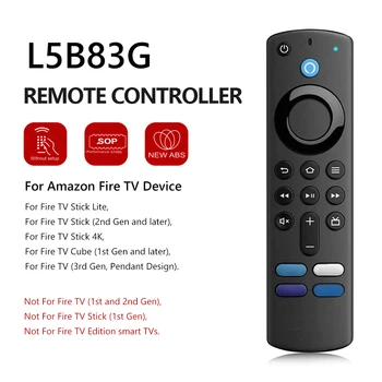 Távirányító hangvezérlés Televízió Távirányító pótalkatrészek Bluetooth-kompatibilis az Amazon Tűz TV Készülék