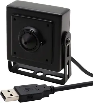 ELP 1.3 MP Alacsony Megvilágítás USB Kamera 3.7 mm-es Objektív 1280X960P 1/3 Inch AR0130 CCTV Webkamera