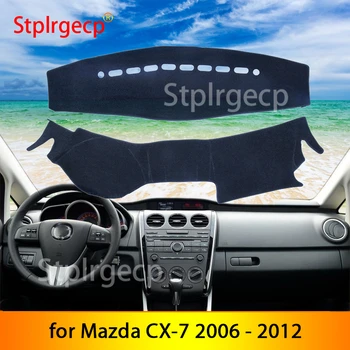 a Mazda CX-7 2006 2007 2008 2009 2010 2011 2012 csúszásgátló Szőnyeg Műszerfal Fedezze Pad Napernyő, Dashmat Autó Tartozékok